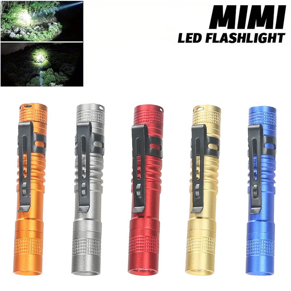 Outdoor Lighting Landscape - Mini Taşınabilir LED Kalem Işık Klipsli