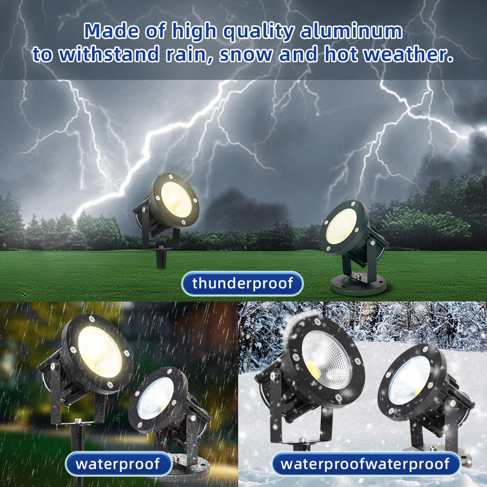 Outdoor Lighting In Ground - LED GU10 Bahçe Aydınlatma Çim Lambası