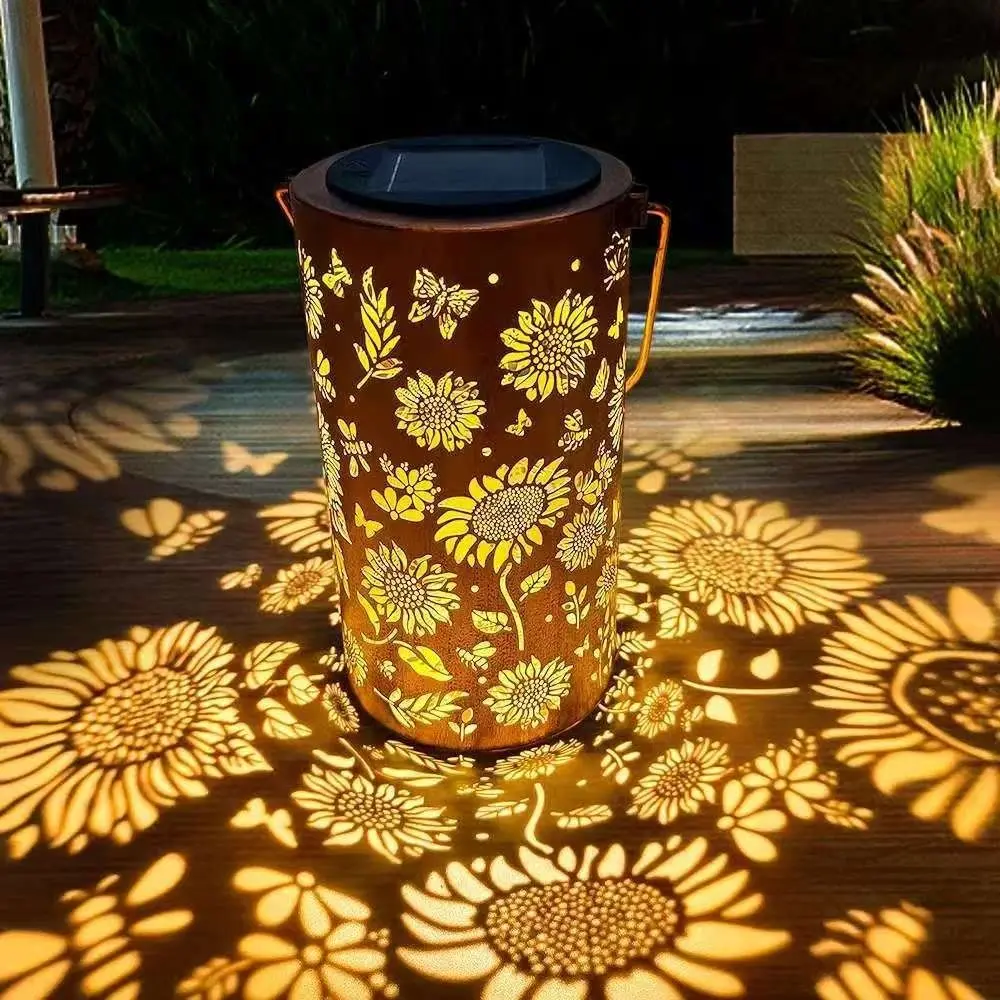Outdoor Lighting Solar - Ayçiçeği Işık ve Gölge Lambası Su