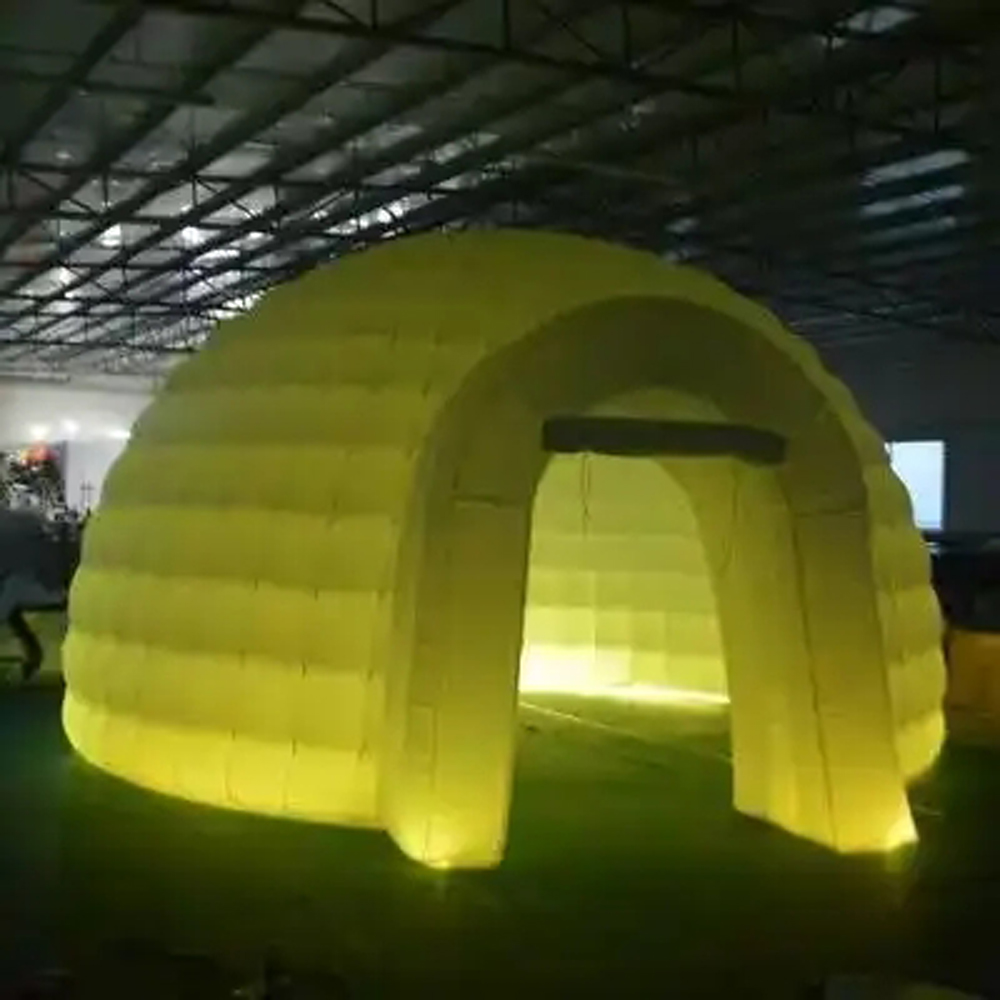 Outdoor Lighting Rental - Beyaz Açık Hava Çim Alanı Şişme