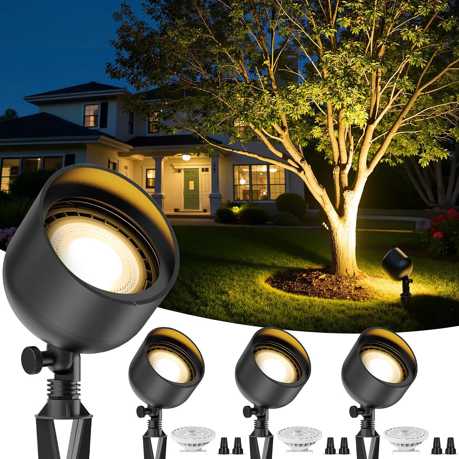 Outdoor Lighting Voltage - Düşük Voltajlı Peyzaj Led Projektör 12v