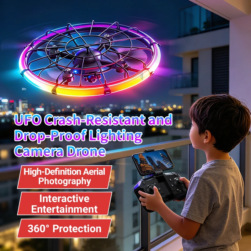 Outdoor Lighting Battery Operated - JJRC H145 UFO RC Drone Çift