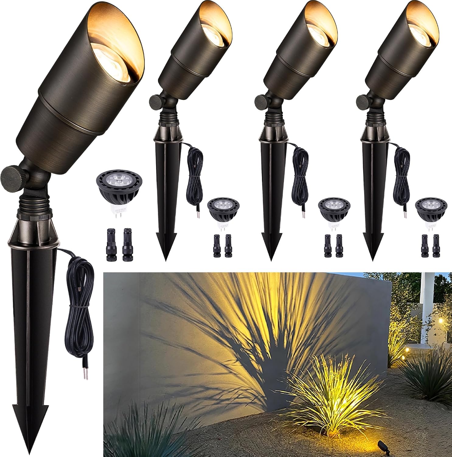 Outdoor Lighting Voltage - Pirinç Peyzaj Aydınlatması Dış Mekan Düşük