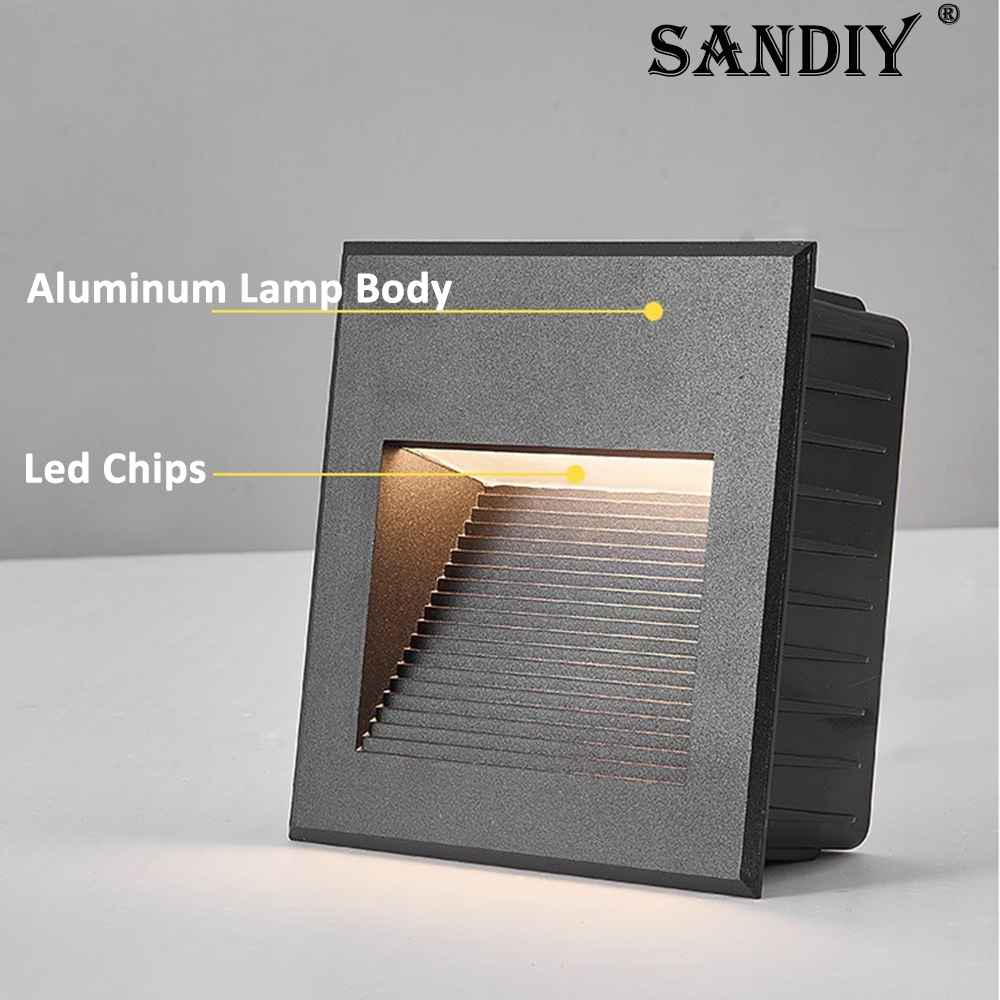 SANDIY Gömme Dış Mekan Duvar A - Outdoor Lighting Voltage incelemesi ve fiyatı