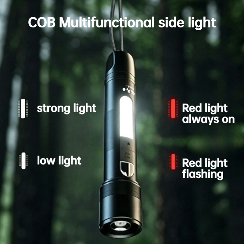 Çok Fonksiyonlu LED El Feneri  - Outdoor Lighting Rechargeable incelemesi ve fiyatı