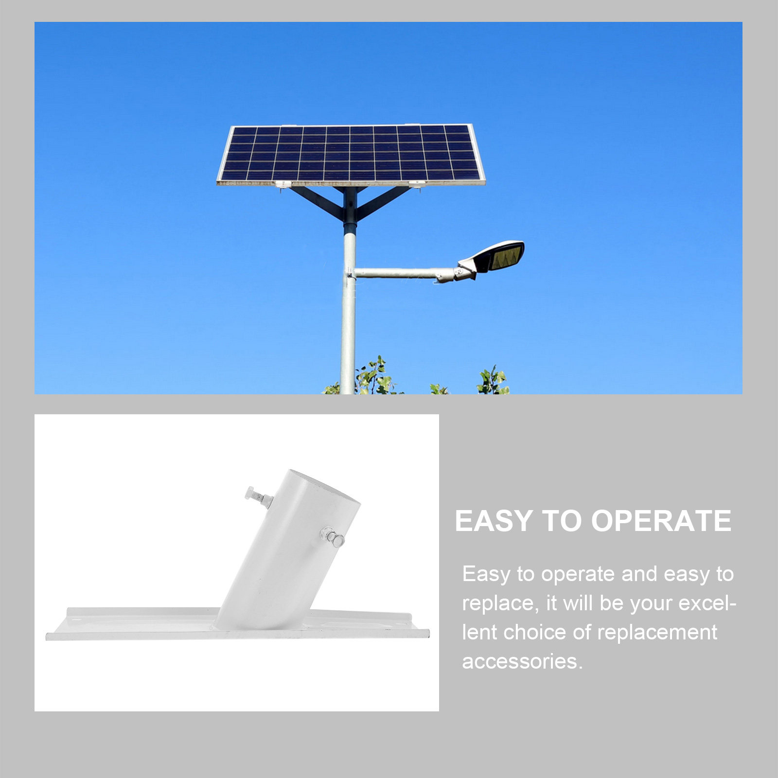 1 Set Güneş Paneli Montaj Demi - Outdoor Lighting Kits incelemesi ve fiyatı