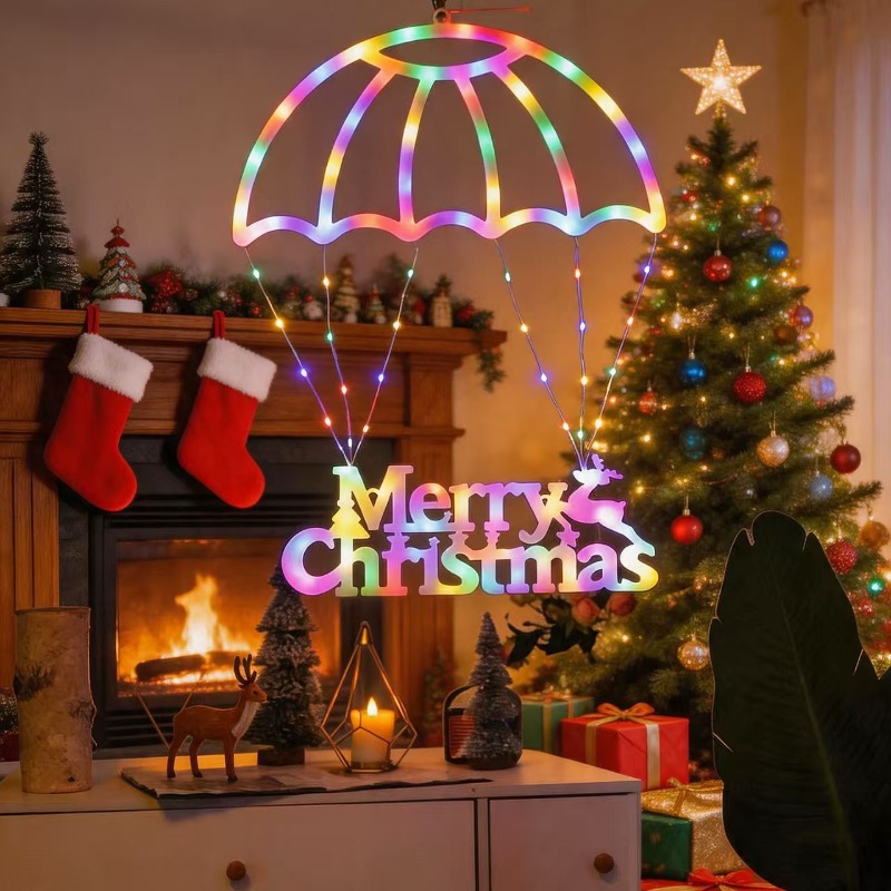 LED Noel Baba Paraşütü Şeklind - Outdoor Lighting Kits incelemesi ve fiyatı