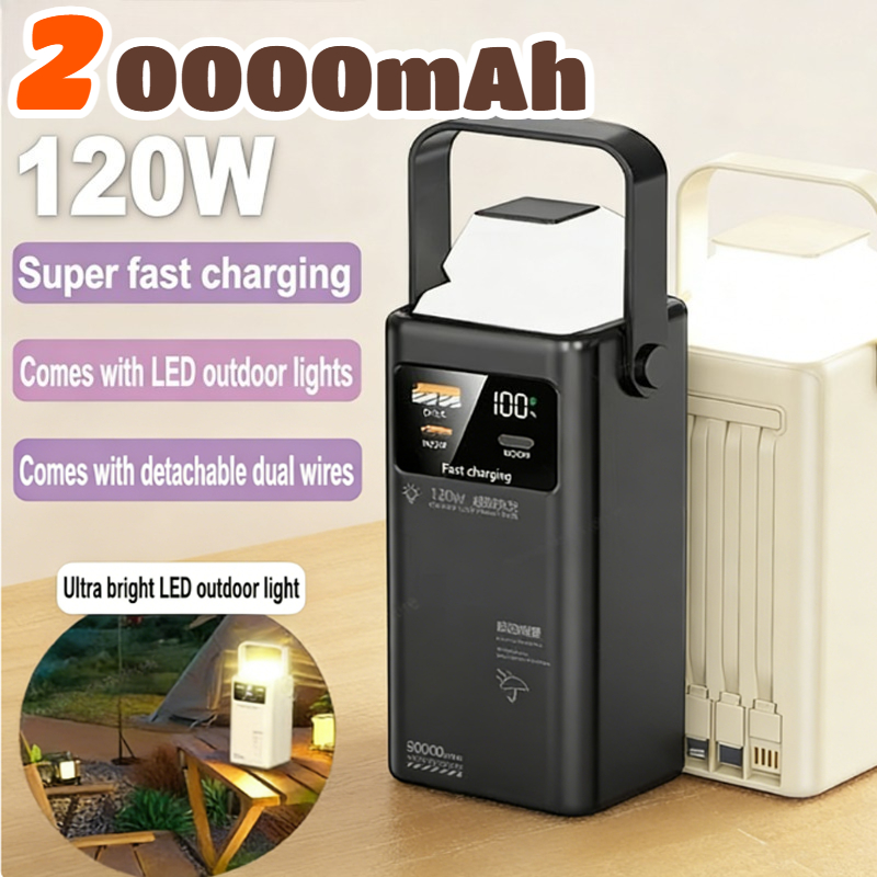 120W Güç Bankası 200000mAh Büy - Outdoor Lighting Battery Operated incelemesi ve fiyatı
