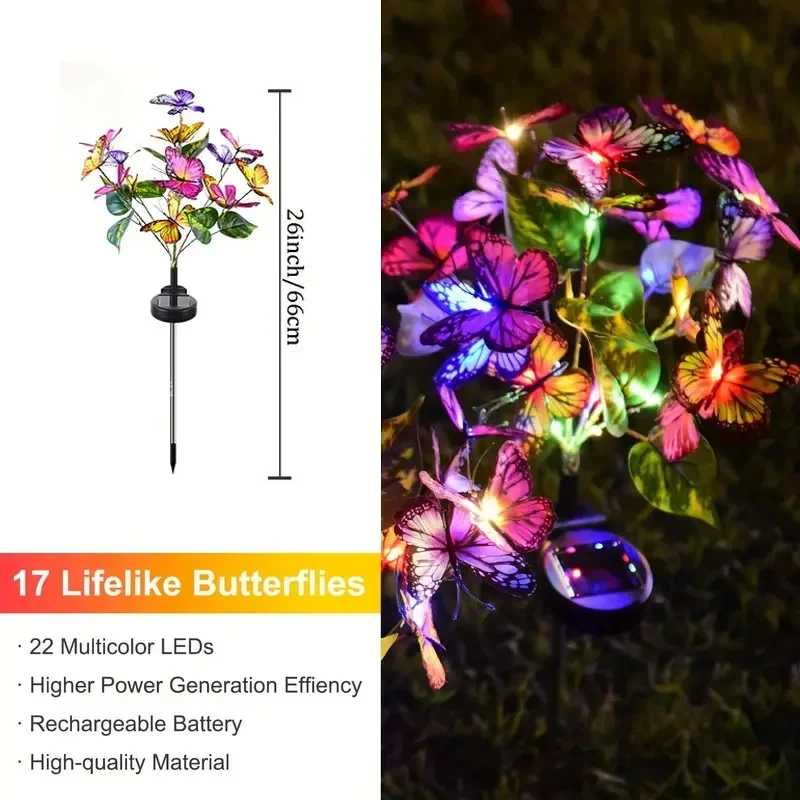 Güneş LED Kelebek Bahçe Işıkla - Outdoor Lighting In Ground incelemesi ve fiyatı