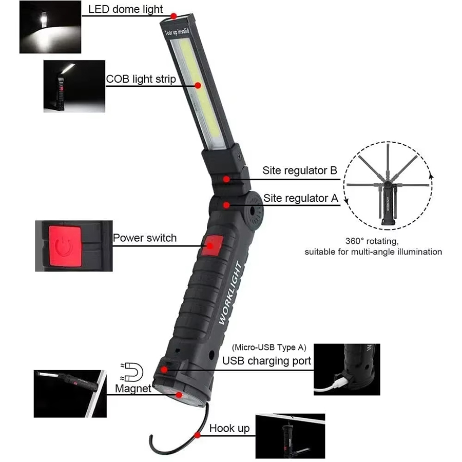 Taşınabilir LED El Feneri Many - Outdoor Lighting Rechargeable incelemesi ve fiyatı