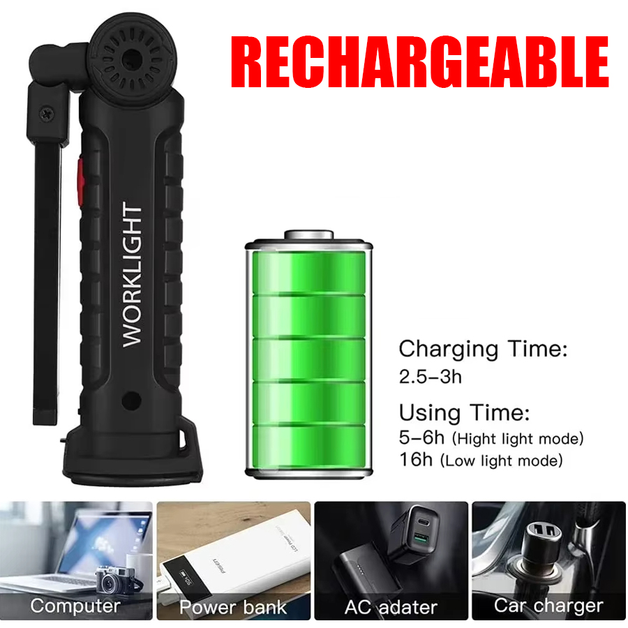 Taşınabilir LED El Feneri Many - Outdoor Lighting Rechargeable incelemesi ve fiyatı