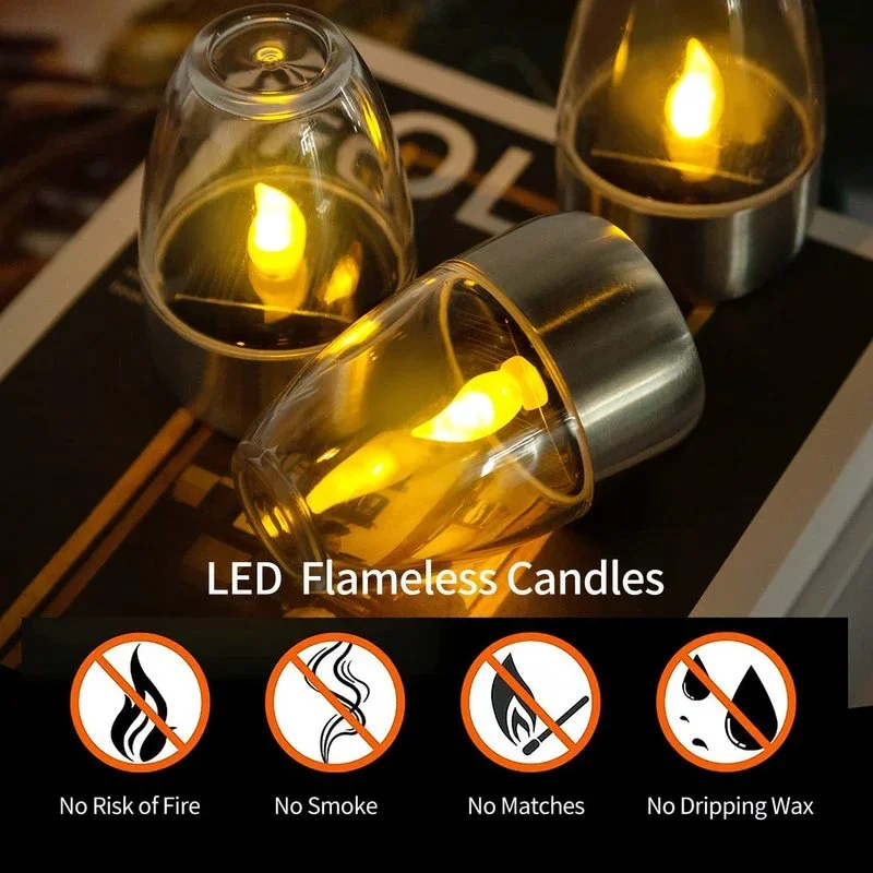 Güneş Enerjili Alevsiz Mumlar  - Outdoor Lighting Battery Operated incelemesi ve fiyatı