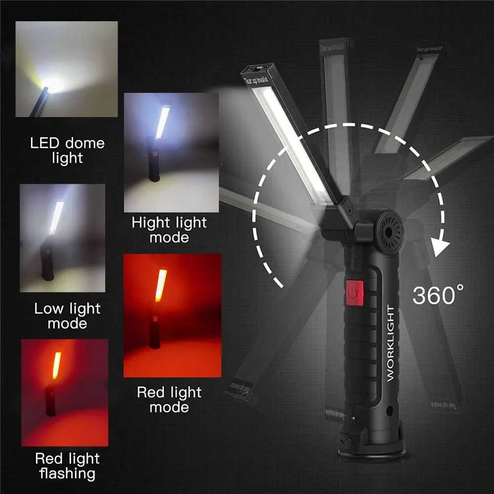 Taşınabilir COB LED El Feneri  - Outdoor Lighting Rechargeable incelemesi ve fiyatı
