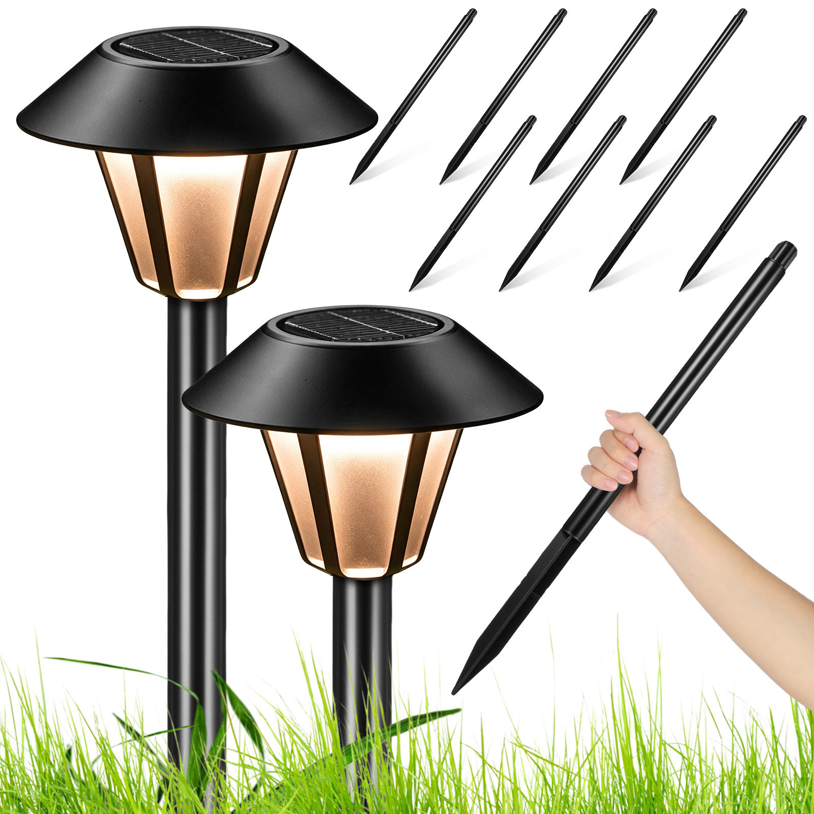 8'li Set Güneş Enerjili Lamba  - Outdoor Lighting In Ground incelemesi ve fiyatı