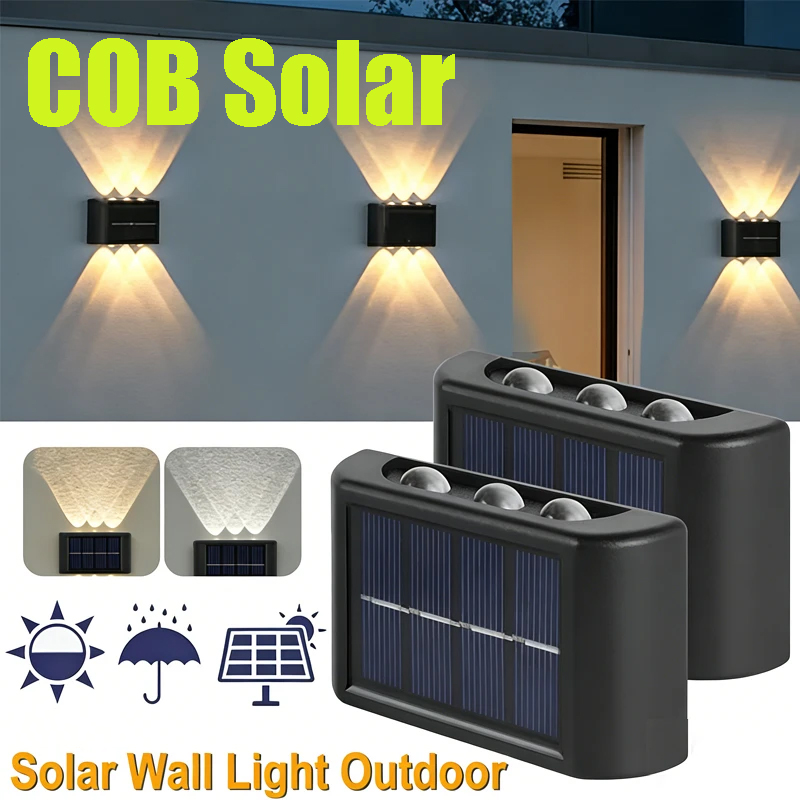 COB Güneş Enerjili Duvar Lamba - Outdoor Lighting Solar incelemesi ve fiyatı