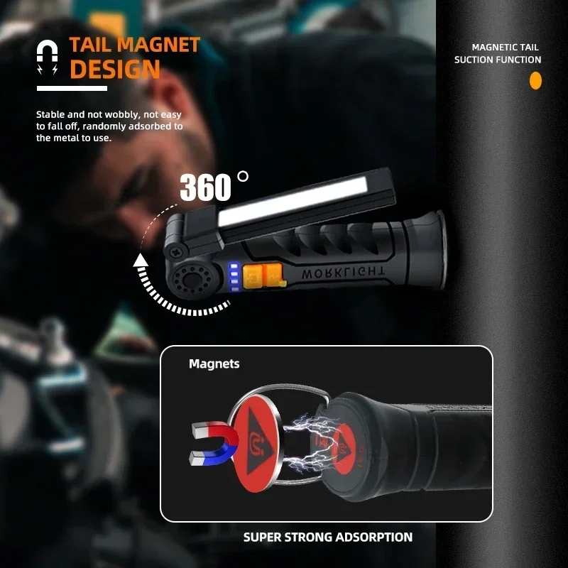 Taşınabilir COB LED El Feneri  - Outdoor Lighting Rechargeable incelemesi ve fiyatı