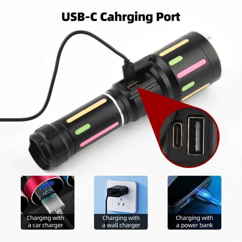 Yüksek Güçlü Beyaz Işık Flores - Outdoor Lighting Rechargeable incelemesi ve fiyatı