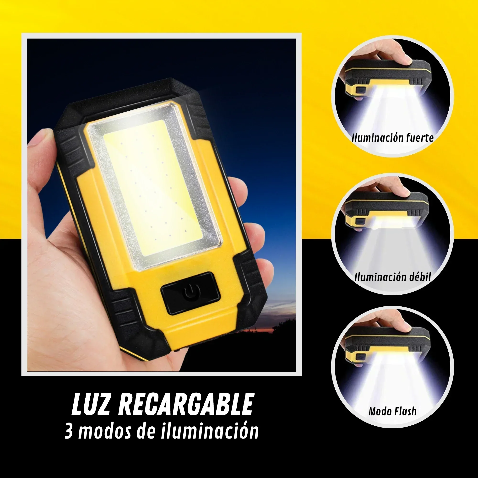 Şarj Edilebilir 4000mAh Çalışm - Outdoor Lighting Rechargeable incelemesi ve fiyatı