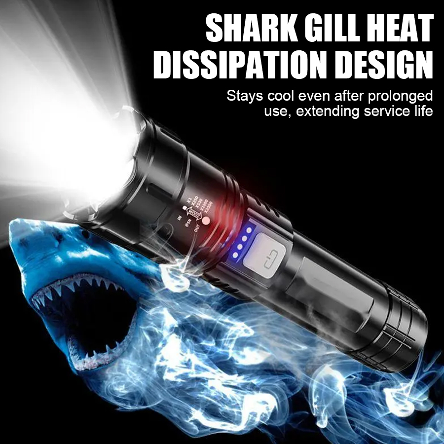 Yüksek Güçlü P50 LED El Feneri - Outdoor Lighting Rechargeable incelemesi ve fiyatı