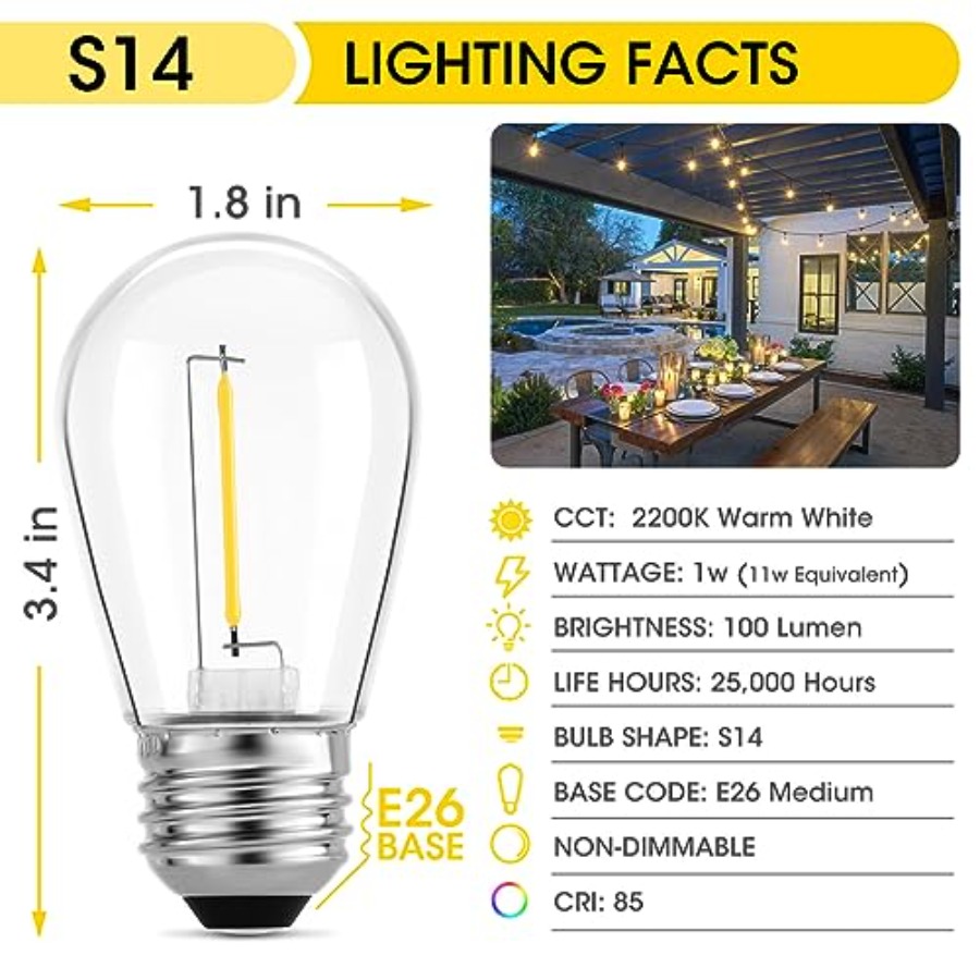 Dış Mekan Dize Işıkları için 3 - Outdoor Lighting Rechargeable incelemesi ve fiyatı