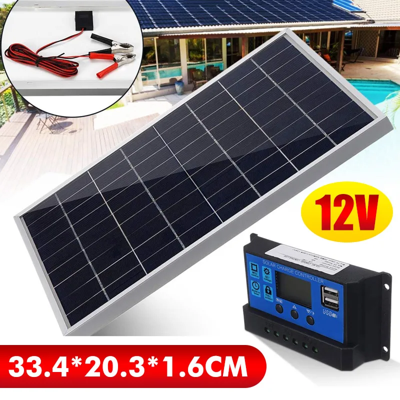 50W güneş paneli kiti mono kri - Outdoor Lighting Kits incelemesi ve fiyatı