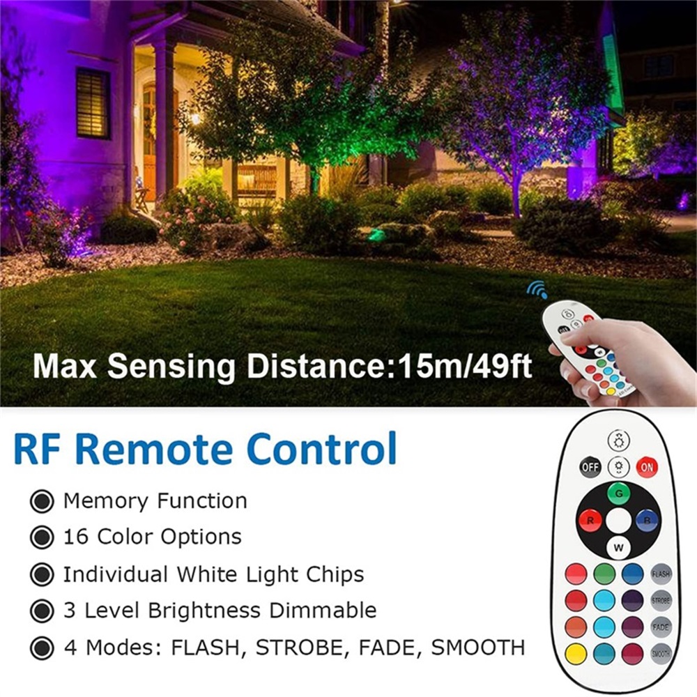RGBW Peyzaj Aydınlatma 10W Uza - Outdoor Lighting Landscape incelemesi ve fiyatı