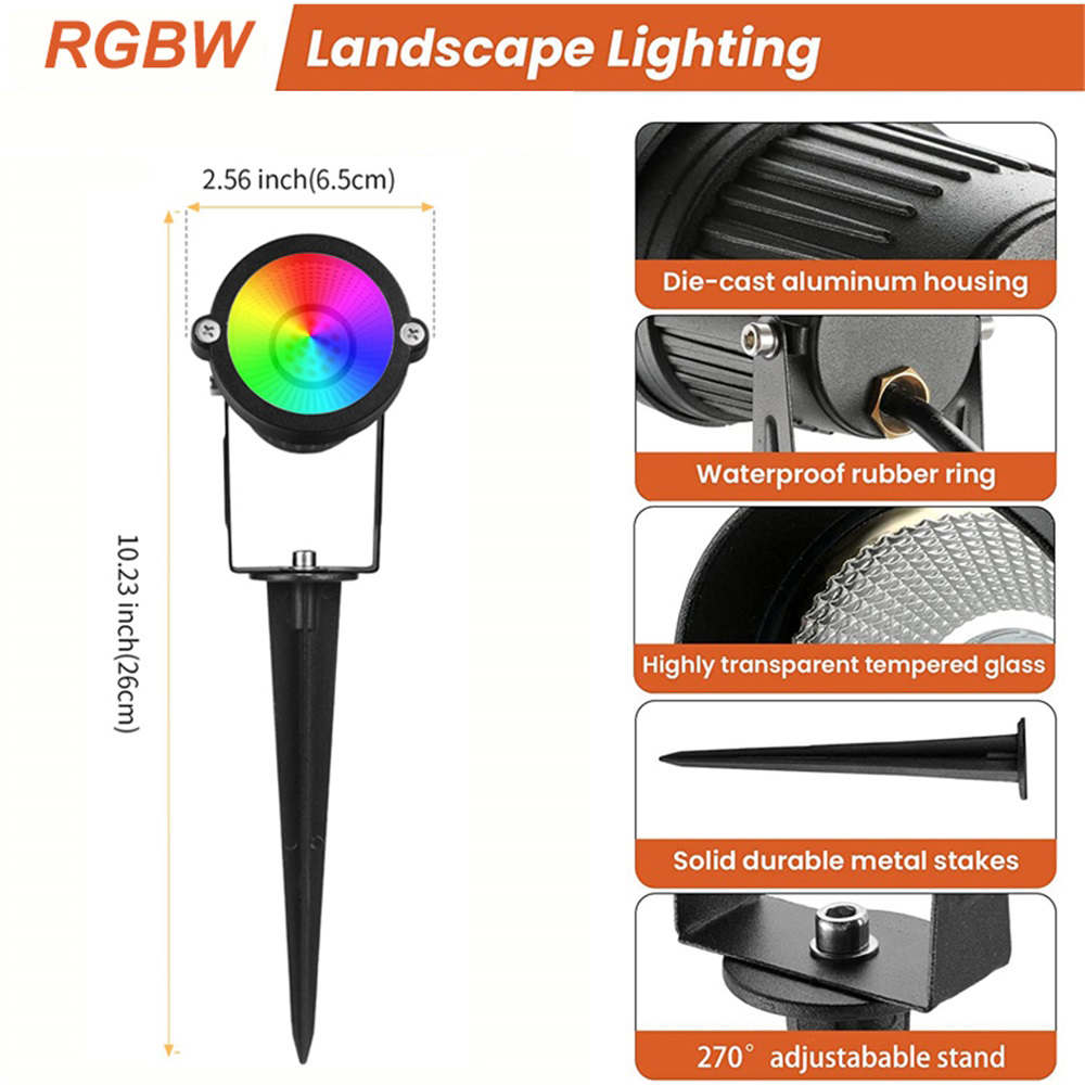 RGBW Peyzaj Aydınlatma 10W Uza - Outdoor Lighting Landscape incelemesi ve fiyatı