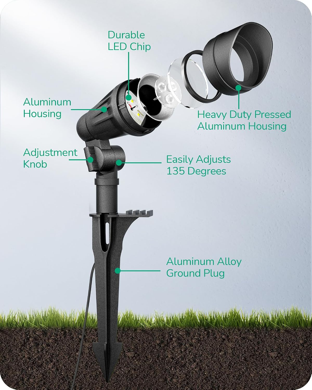 Düşük Voltajlı Spot Işık Alümi - Outdoor Lighting Voltage incelemesi ve fiyatı