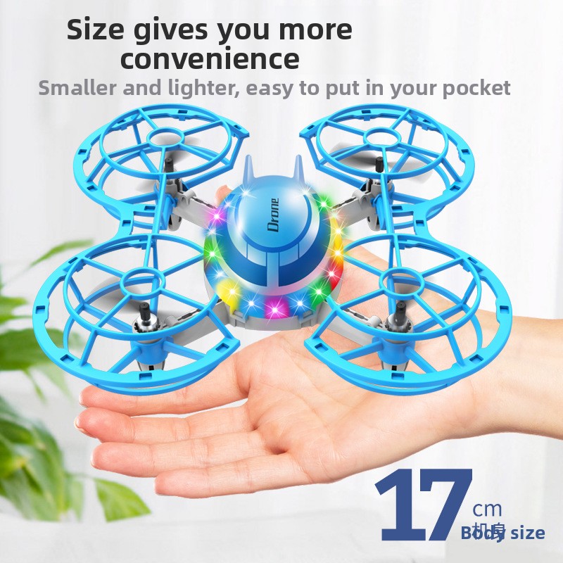 LED Işıklı Mini RC Drone, 4 Ek - Outdoor Lighting Battery Operated incelemesi ve fiyatı