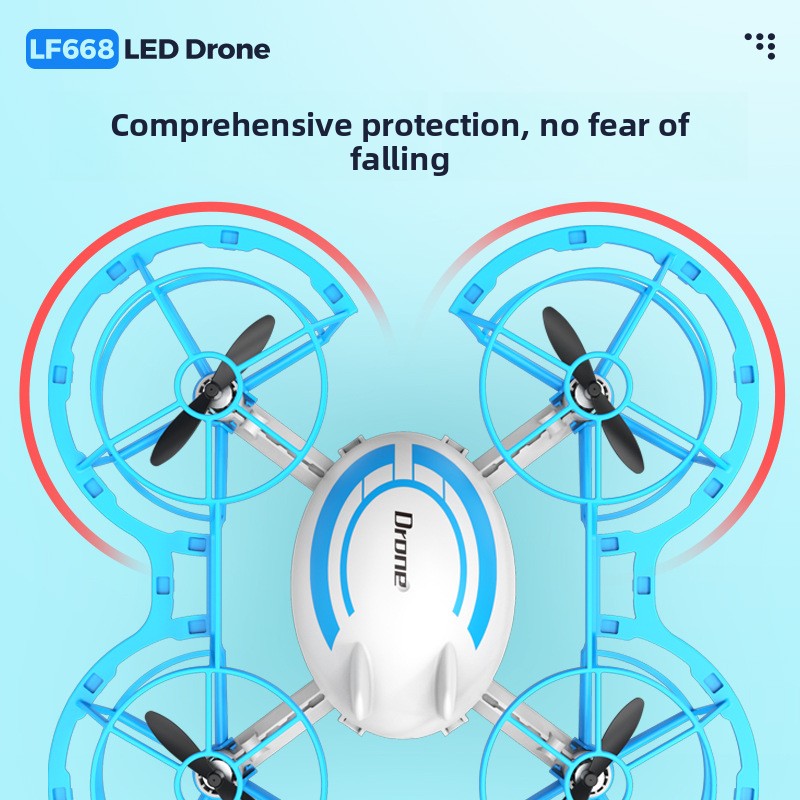 LED Işıklı Mini RC Drone, 4 Ek - Outdoor Lighting Battery Operated incelemesi ve fiyatı