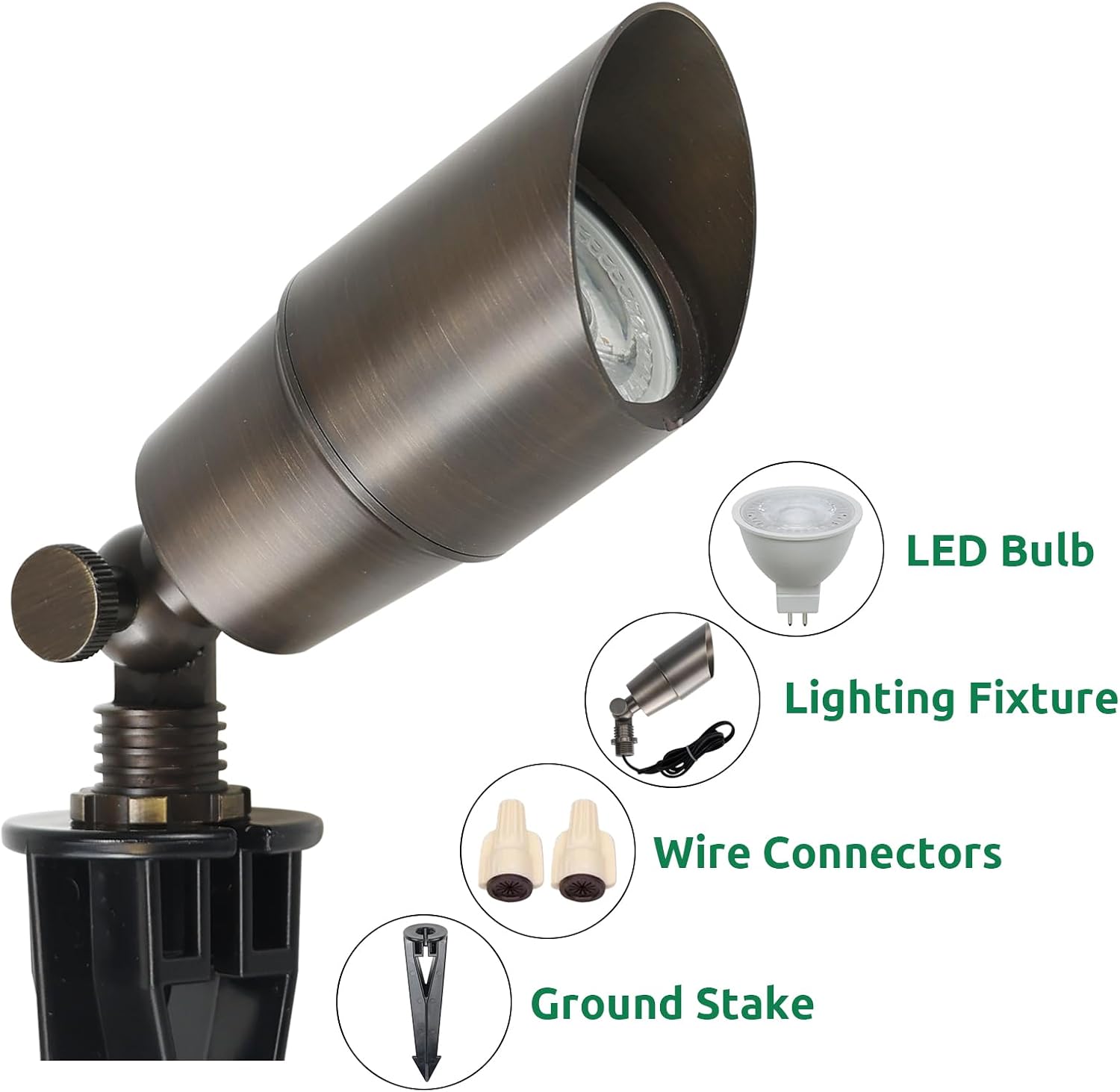 Masif Pirinç Peyzaj LED Spot I - Outdoor Lighting Voltage incelemesi ve fiyatı