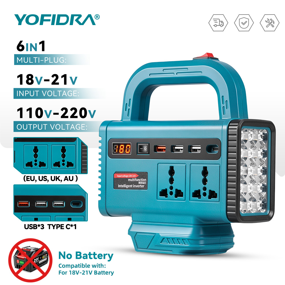 YOFIDRA 220V Taşınabilir Güç İ - Outdoor Lighting Battery Operated incelemesi ve fiyatı