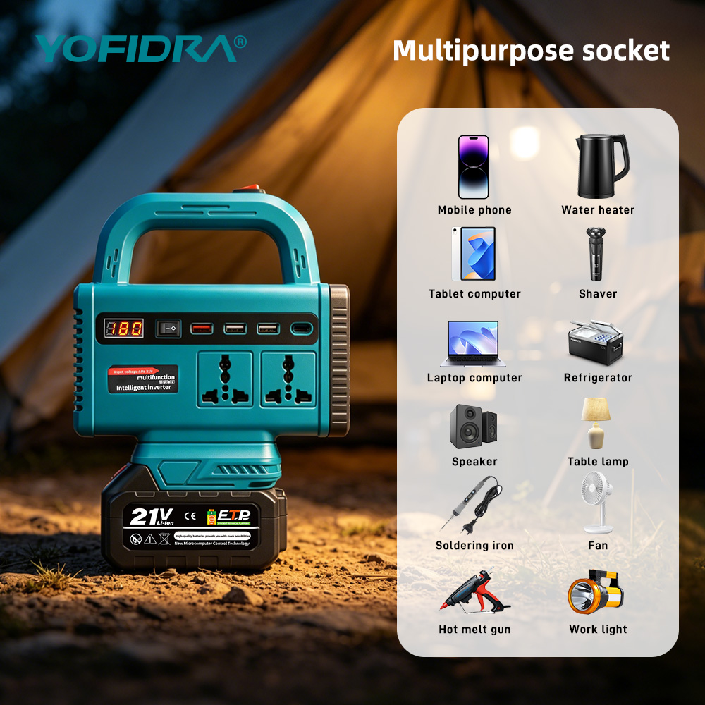 YOFIDRA 220V Taşınabilir Güç İ - Outdoor Lighting Battery Operated incelemesi ve fiyatı