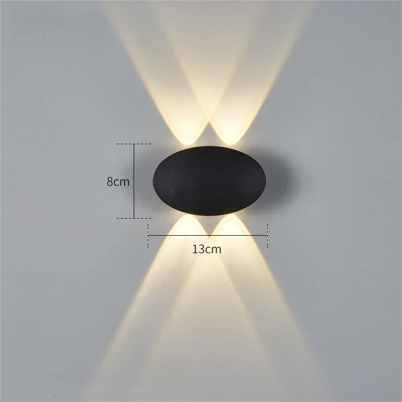 Modern Basit LED 4W Oval Dış M - Outdoor Lighting Voltage incelemesi ve fiyatı