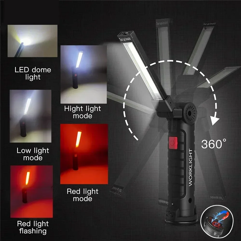 LED COB El Feneri USB Şarj Edi - Outdoor Lighting Rechargeable incelemesi ve fiyatı