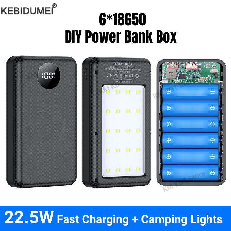 18650 Pil Tutucu 22.5 W Hızlı  - Outdoor Lighting Battery Operated incelemesi ve fiyatı