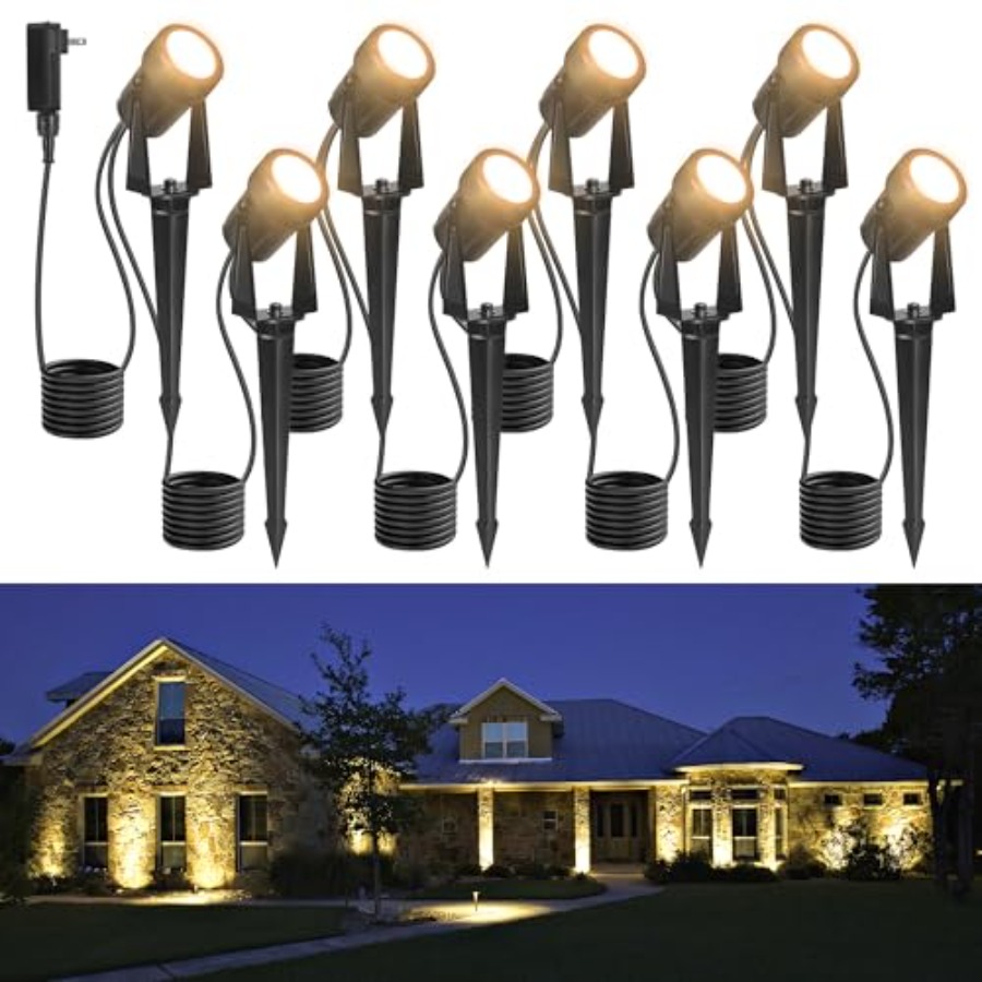 85.3FT LED Dış Mekan Peyzaj Sp - Outdoor Lighting Voltage incelemesi ve fiyatı