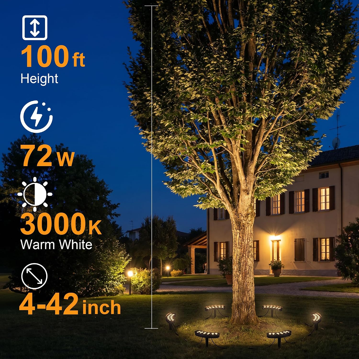Dış Mekan Ağaç Aydınlatma Seti - Outdoor Lighting Voltage incelemesi ve fiyatı