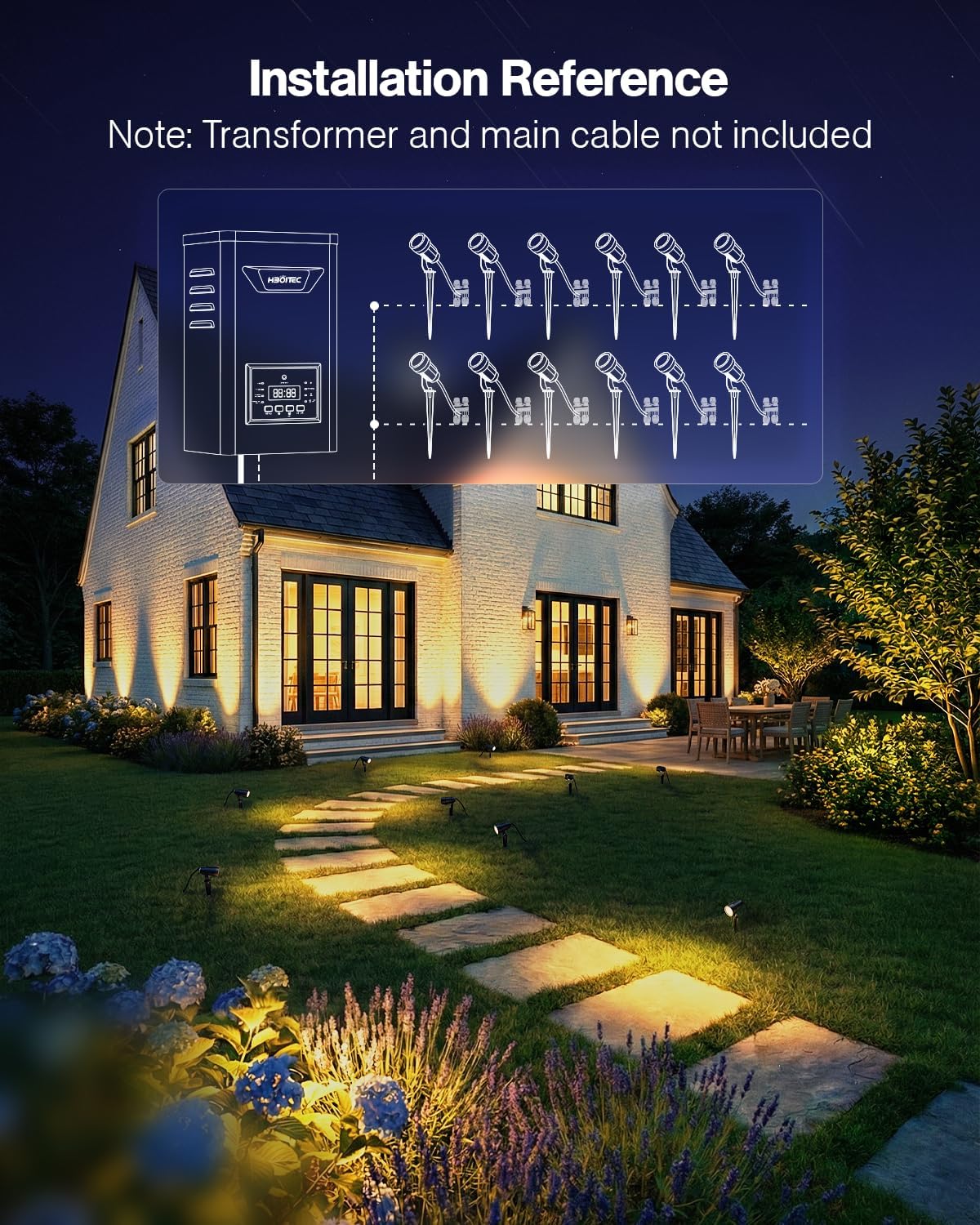 On İki Adet Düşük Voltajlı Pey - Outdoor Lighting Voltage incelemesi ve fiyatı